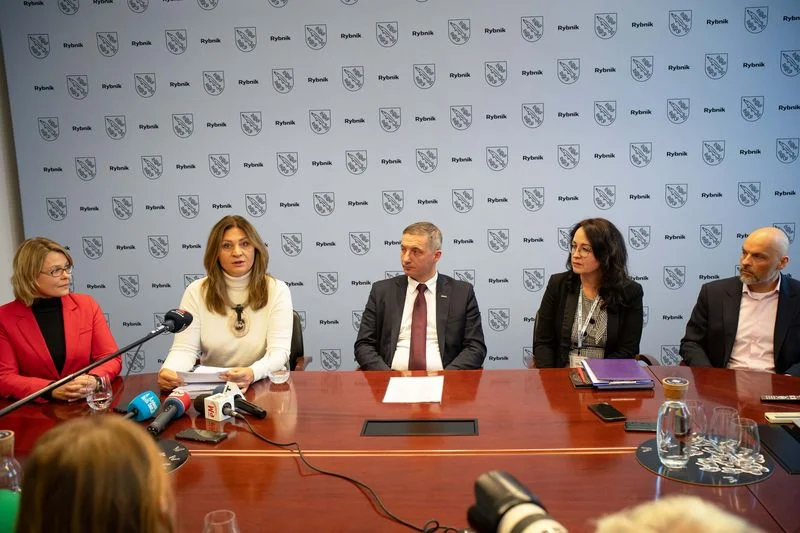 Press Conference at the Rybnik City Hall